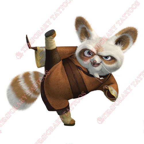 Kung Fu Panda Customize Temporary Tattoos Stickers NO.3354